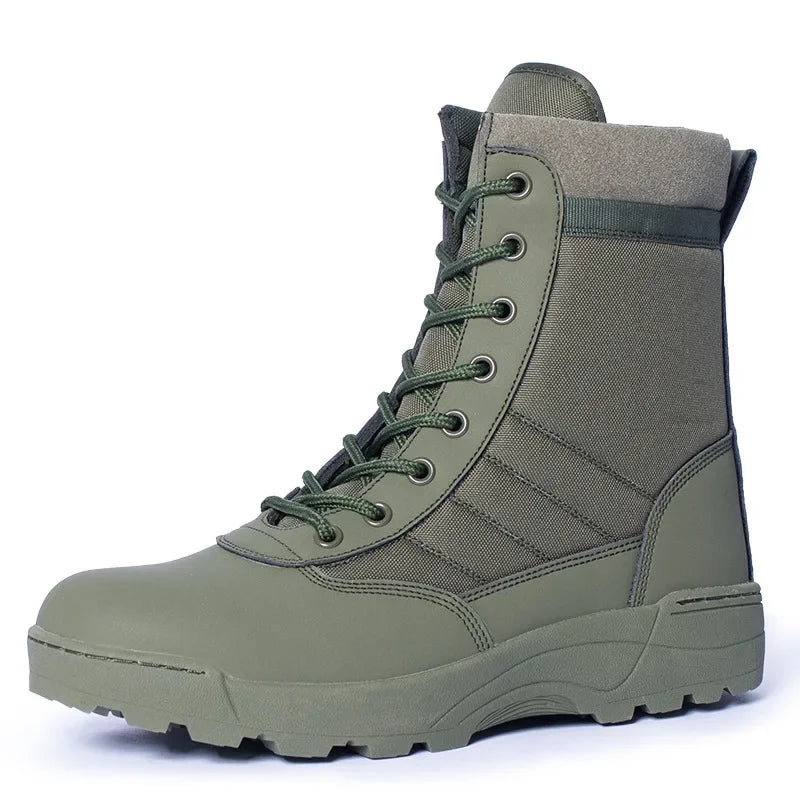 Men’s Outdoor Desert Boots – Anti-Slip Ankle Work & Hiking Shoes