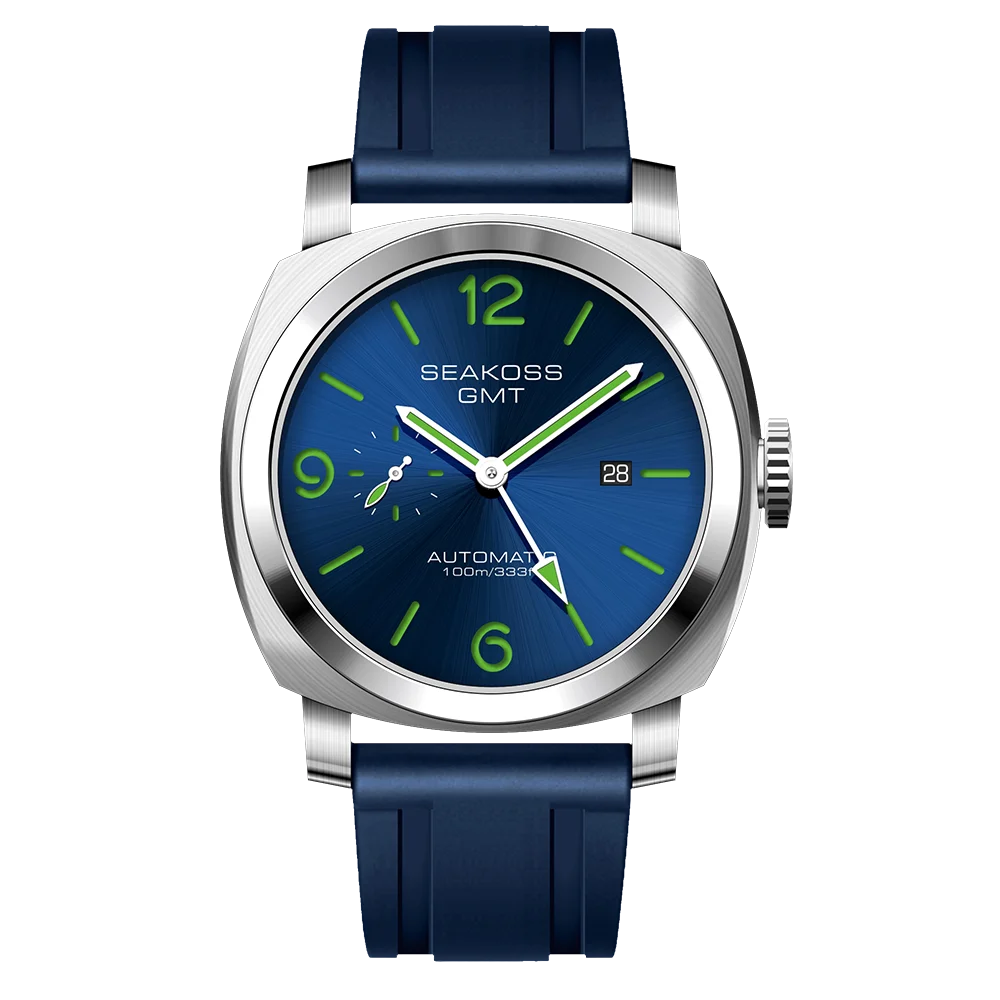 GMT Automatic Diver Watch – Sapphire Glass & Luminous Dial