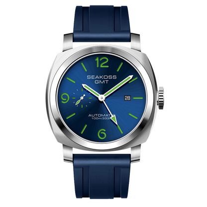 GMT Automatic Diver Watch – Sapphire Glass & Luminous Dial