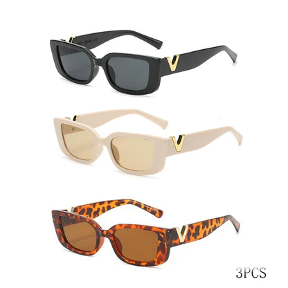 Elegant Retro Designer-Inspired Small Frame Sunglasses for Everyday Style