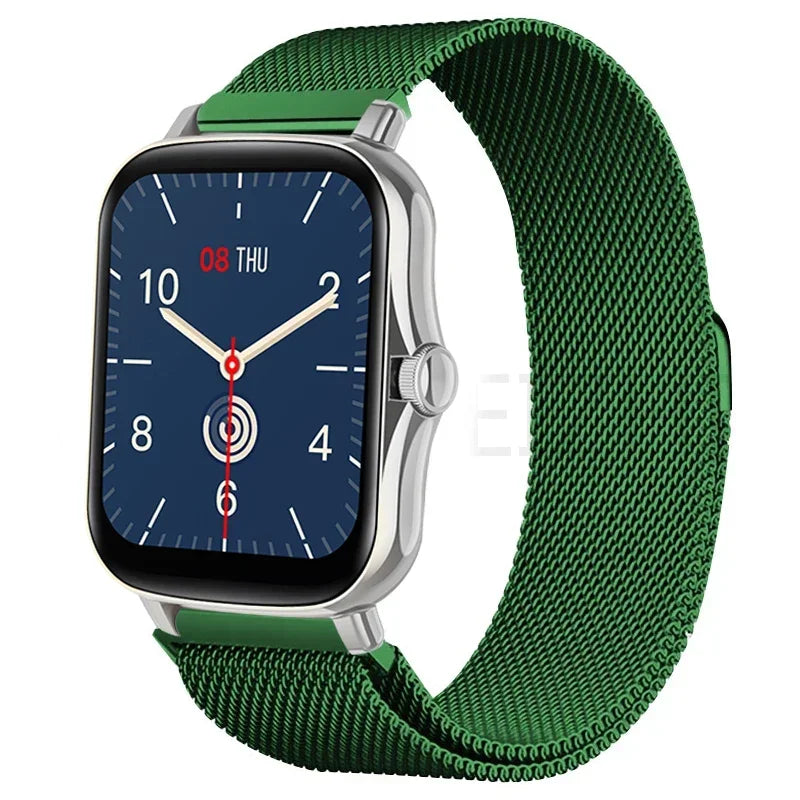 Magnetic Stainless Steel Watch Strap – Quick Fit Adjustable Design