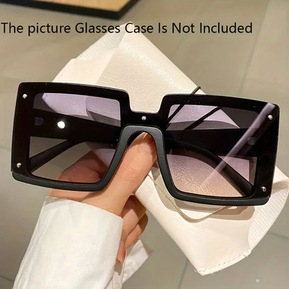 Oversized Square Luxury Fashion Sunglasses for Men and Women