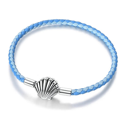 Elegant Heart Charm Bracelet – 925 Silver DIY Beads Jewelry