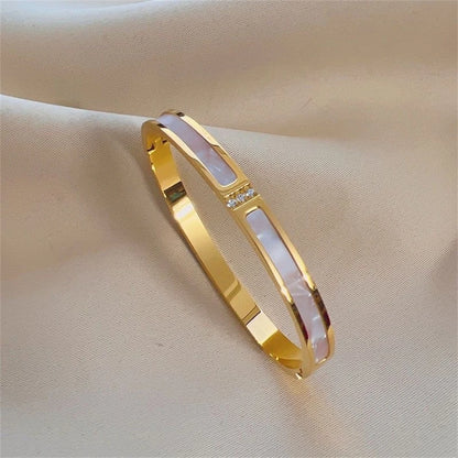 Elegant Stack Bangles Set – Sparkling Fashion Women Bracelet Gift