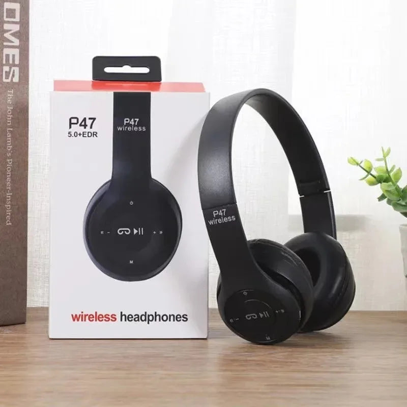 Wireless Noise-Canceling Headphones – Deep Bass & All-Day Comfort