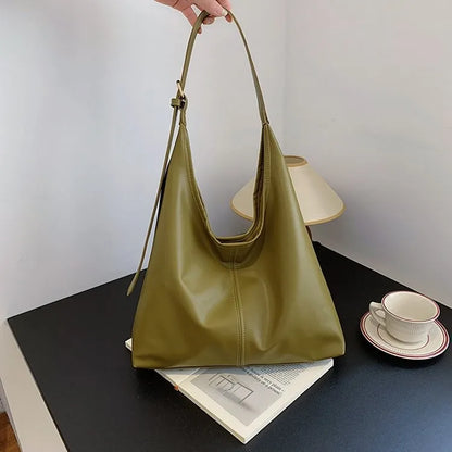 Elegant Hasp Closure Tote Bag – Fashion Casual Women’s Handbag