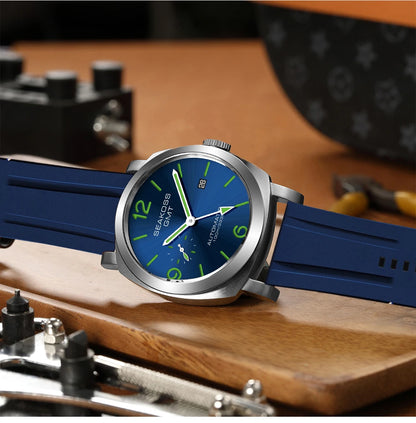 GMT Automatic Diver Watch – Sapphire Glass & Luminous Dial