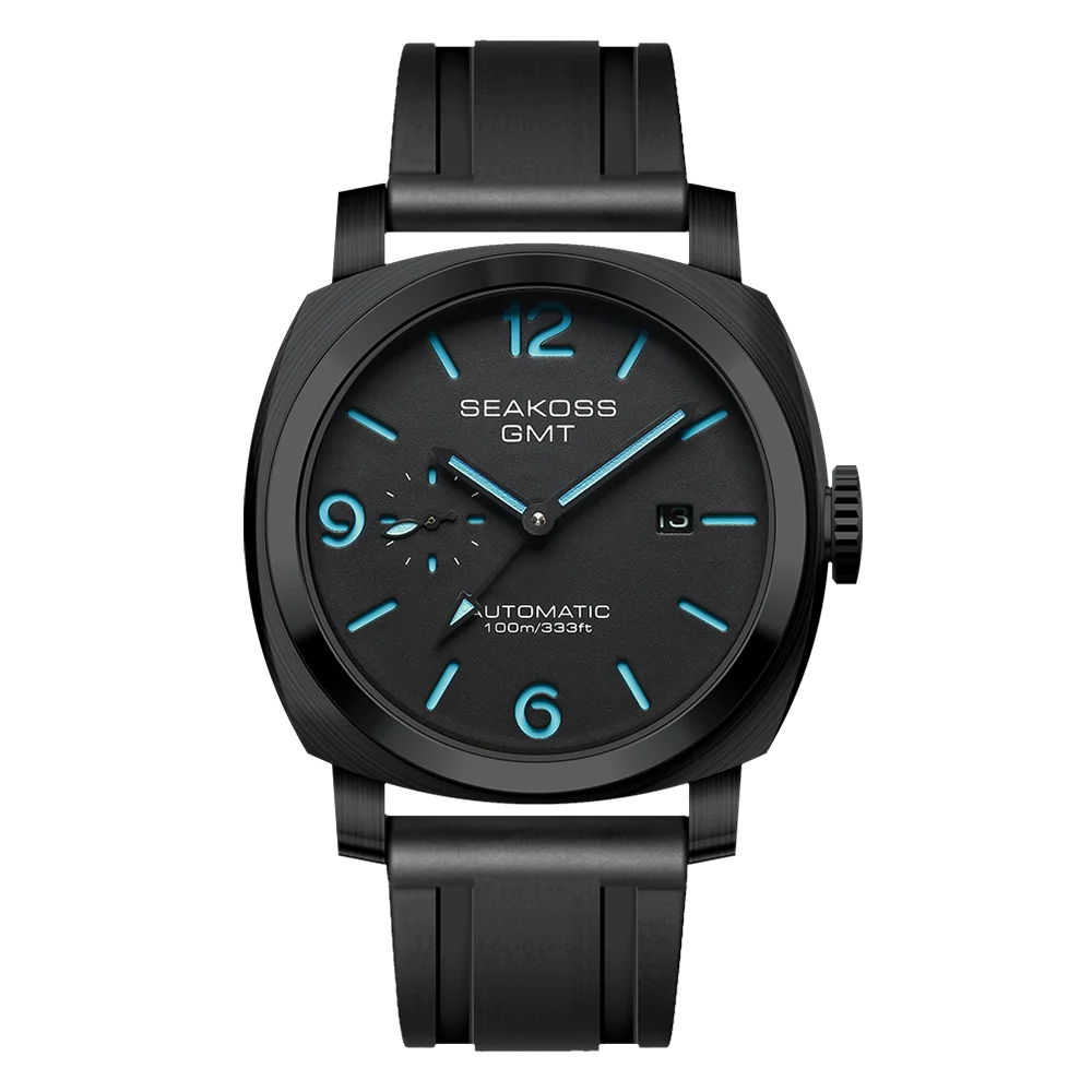 GMT Automatic Diver Watch – Sapphire Glass & Luminous Dial