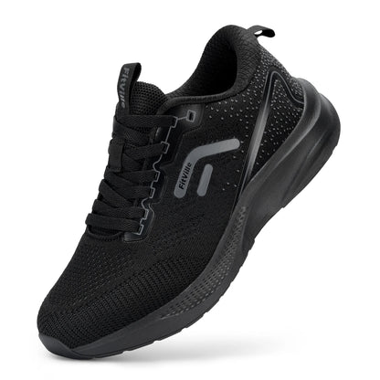 Men’s Wide Fit Running Shoes – Breathable Lightweight Athletic Sneakers