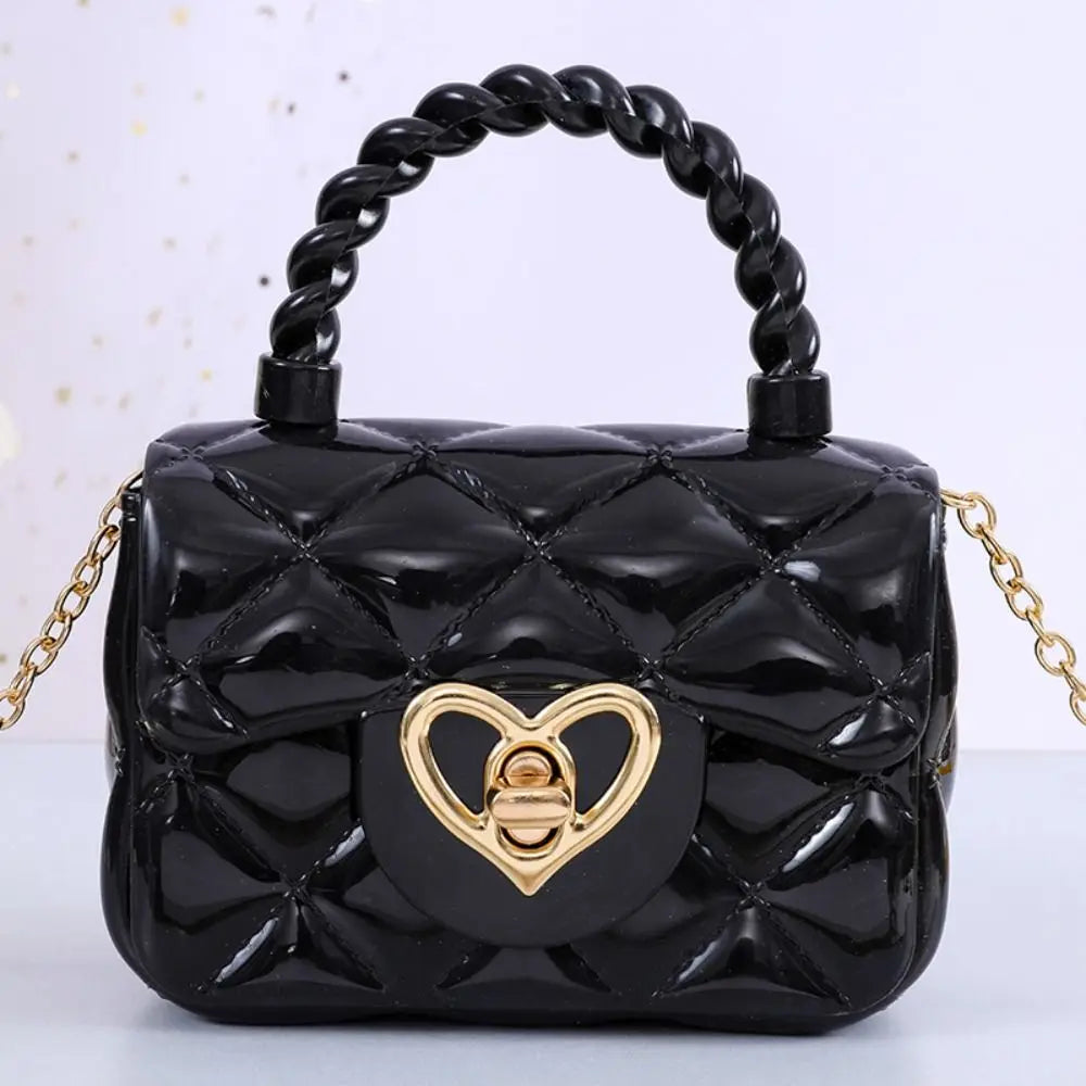 Cute Heart-Shaped Mini Shoulder Bag