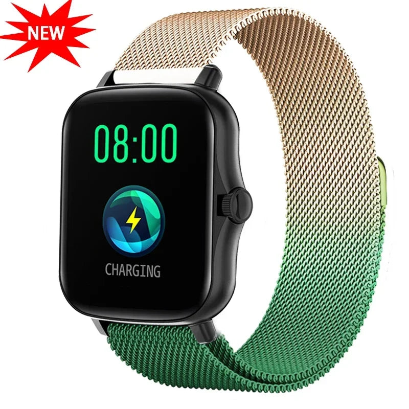 Magnetic Stainless Steel Watch Strap – Quick Fit Adjustable Design