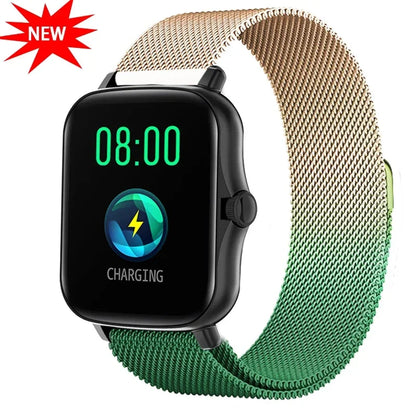 Magnetic Stainless Steel Watch Strap – Quick Fit Adjustable Design