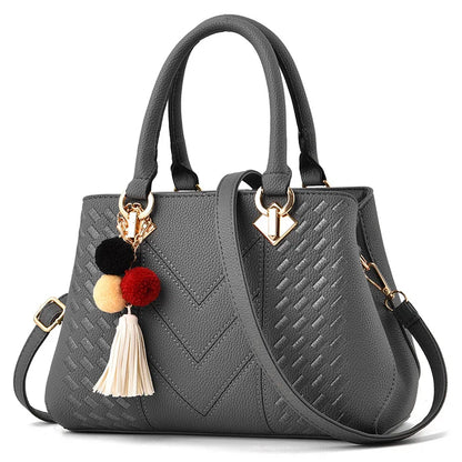 Vintage Leather Tote Bag – Elegant Everyday Women’s Handbag