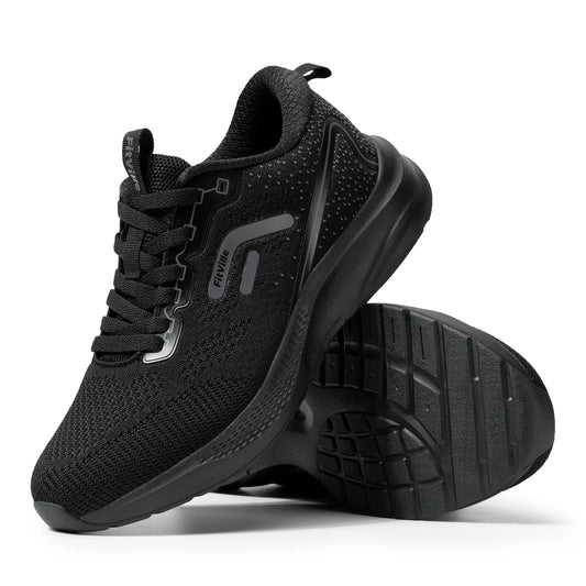 Men’s Wide Fit Running Shoes – Breathable Lightweight Athletic Sneakers