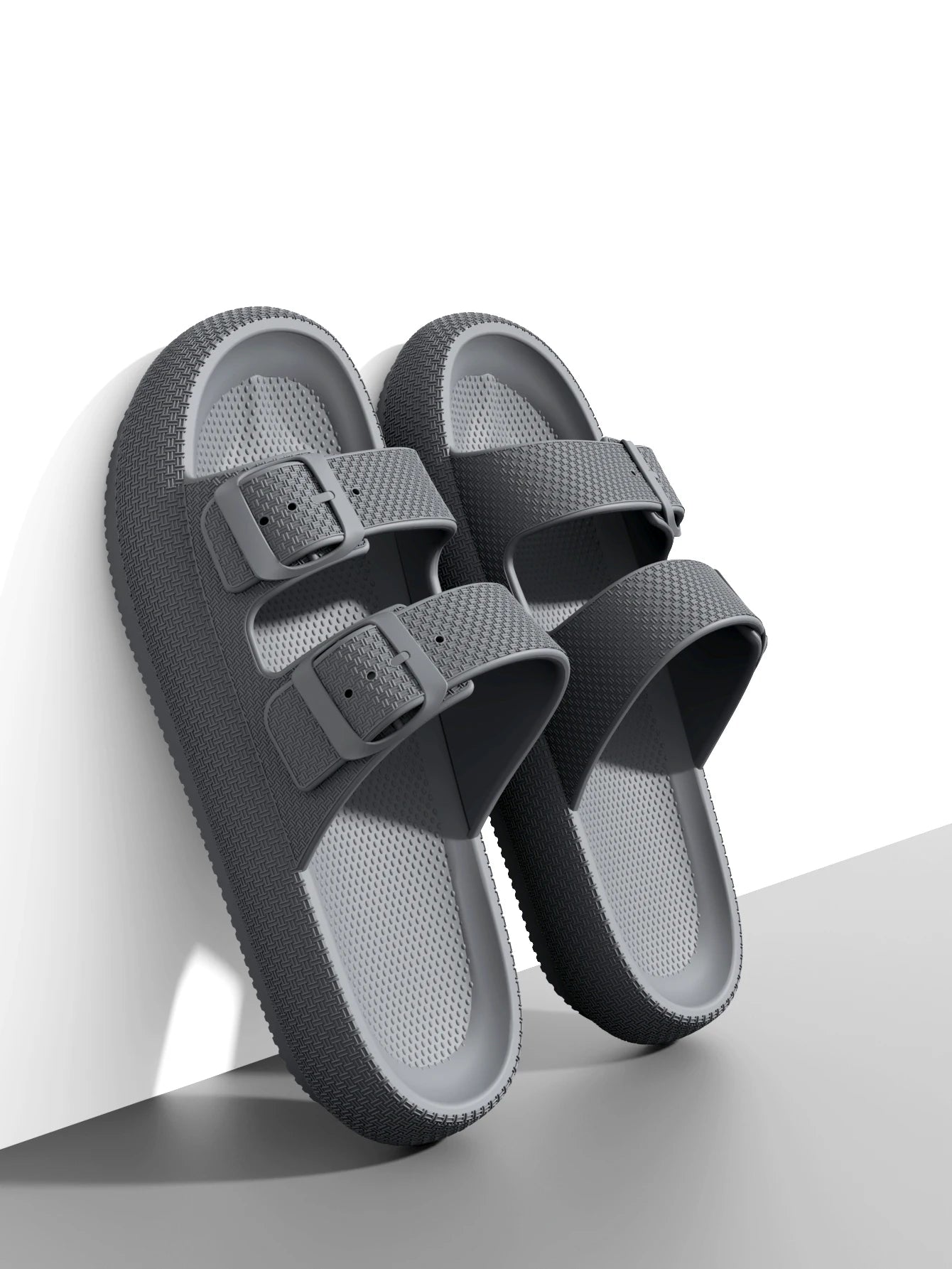 Minimal Outdoor Slide Sandals with Soft Cushioned Sole