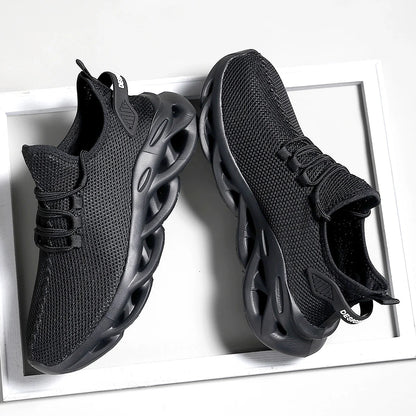 Simple Casual Lace-Up Sneakers with Soft Everyday Comfort Fit