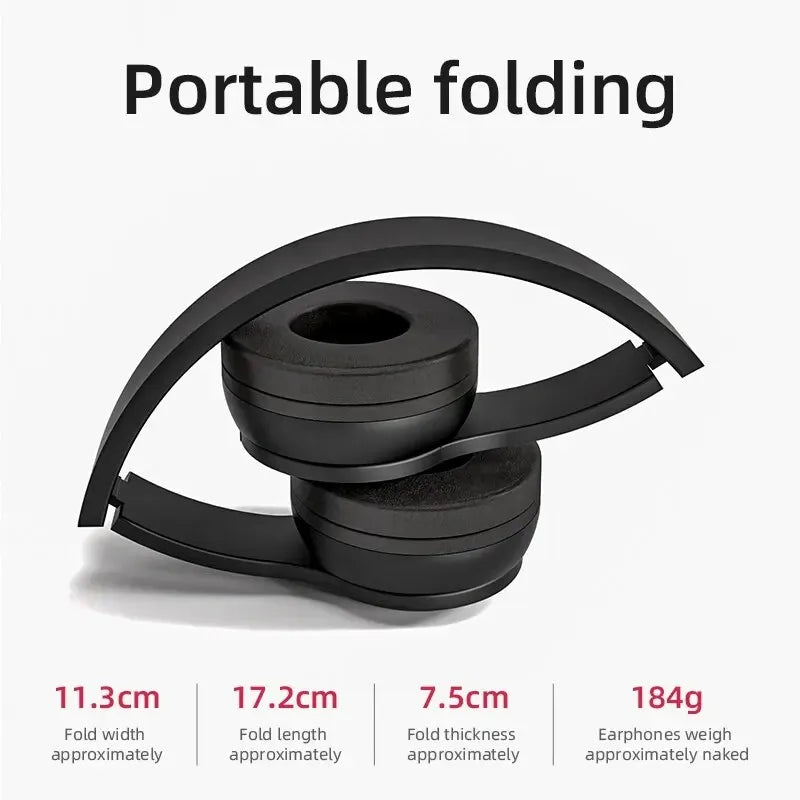 Wireless Noise-Canceling Headphones – Deep Bass & All-Day Comfort