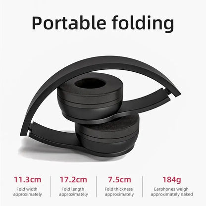 Wireless Noise-Canceling Headphones – Deep Bass & All-Day Comfort