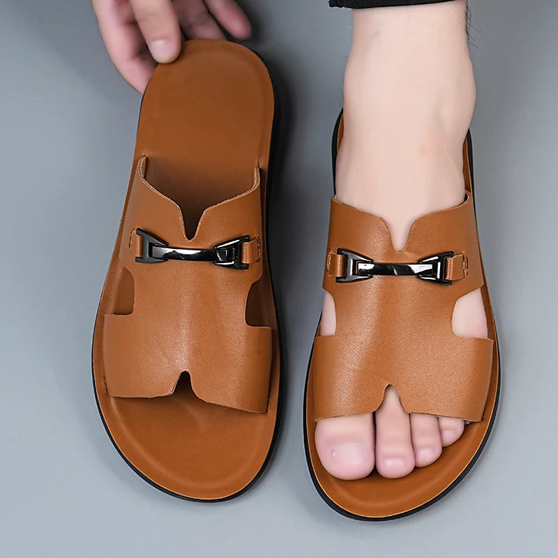 Premium Anti-Slip Summer Slippers with Modern Casual Design