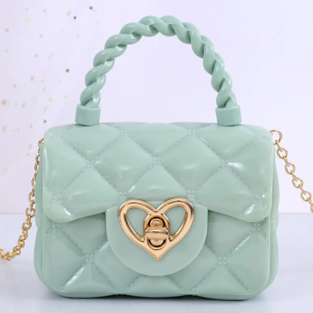 Cute Heart-Shaped Mini Shoulder Bag