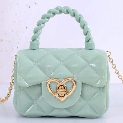 Cute Heart-Shaped Mini Shoulder Bag