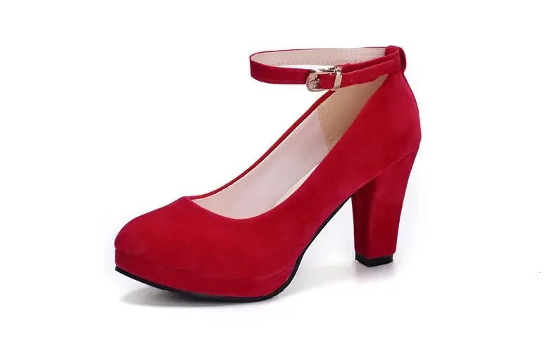 ELEGANT SPRING CHIC PLATFORM PUMPS