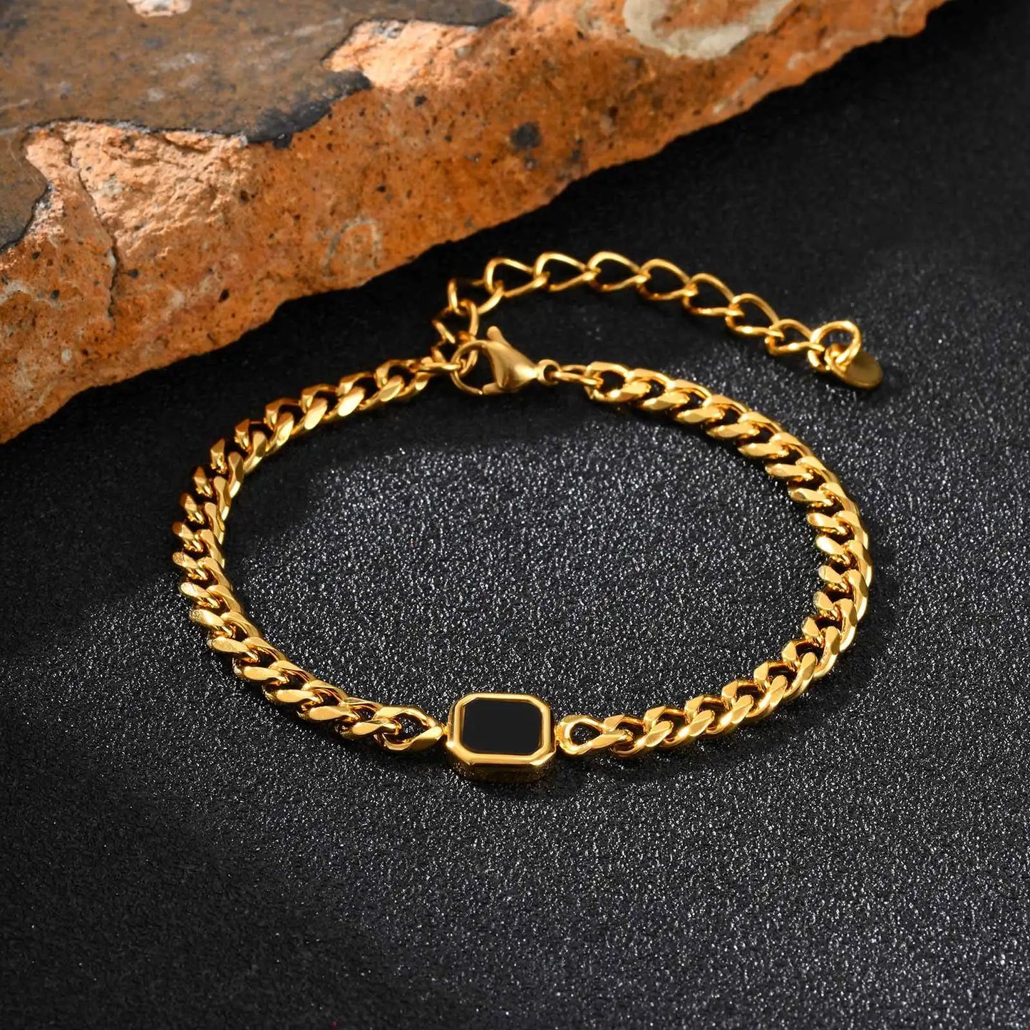Hip Hop Cuban Link Bracelet for Men – Stylish Fashion Jewelry Wristband