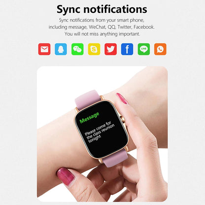 Smart Fitness Watch with Call Function – Health & Activity Tracker