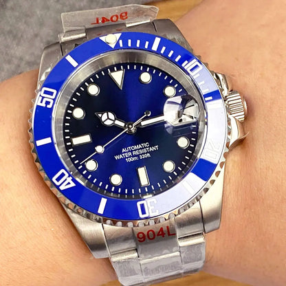 Automatic Diver Watch – Sapphire Crystal & Rotating Bezel Design