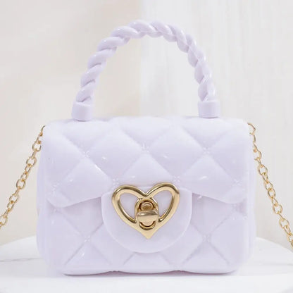 Cute Heart-Shaped Mini Shoulder Bag