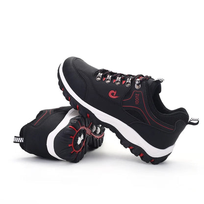 Men’s Classic Leather Casual Shoes – Lightweight Sneakers for Daily Wear